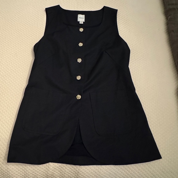 NWT Anthropologie Maeve Button-Front Vest - Picture 5 of 11